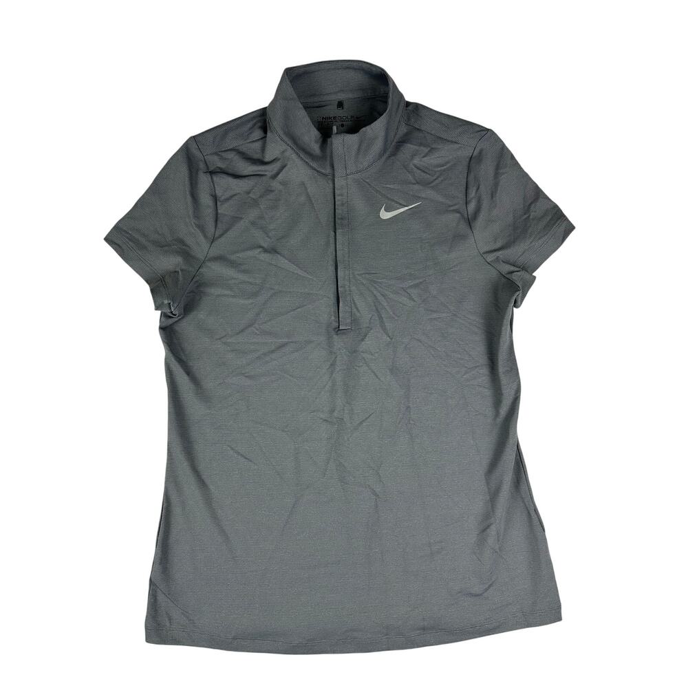 Nike Ace Swing Knit Women's Golf Polo Large Dri-fit